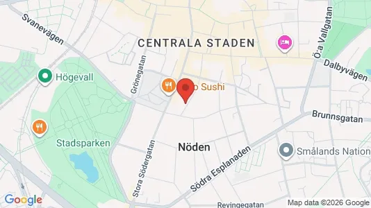 Apartments for rent i Lund - kort over placeringen