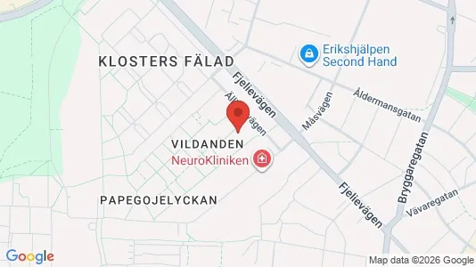 Rooms for rent i Lund - kort over placeringen