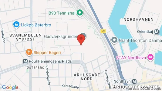 Apartments for rent i Østerbro - kort over placeringen