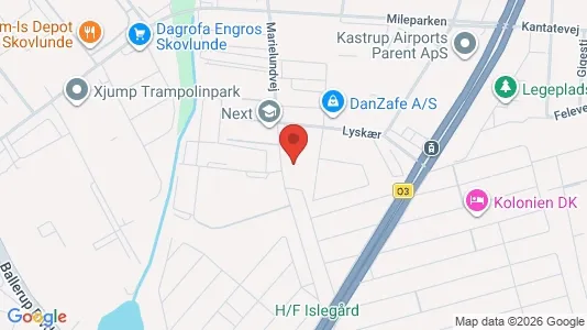Apartments for rent i Herlev - kort over placeringen