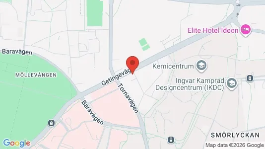 Apartments for rent i Lund - kort over placeringen