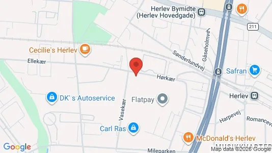 Apartments for rent i Herlev - kort over placeringen