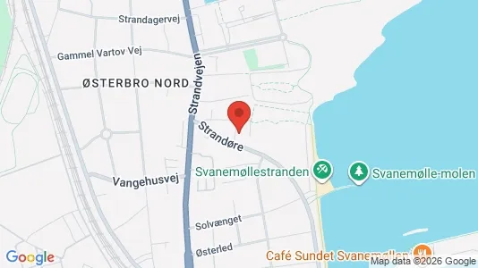 Apartments for rent i Østerbro - kort over placeringen