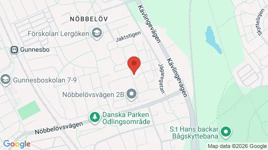 Apartments for rent i Lund - kort over placeringen