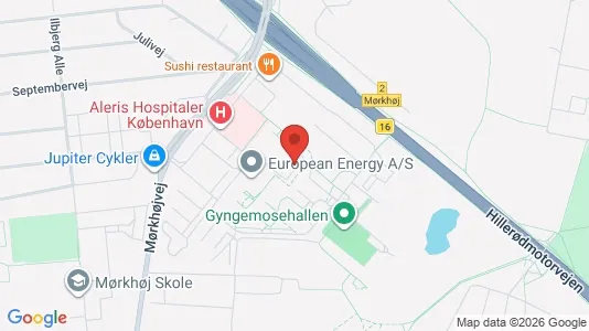 Apartments for rent i Søborg - kort over placeringen