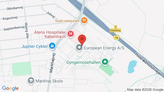 Apartments for rent i Søborg - kort over placeringen