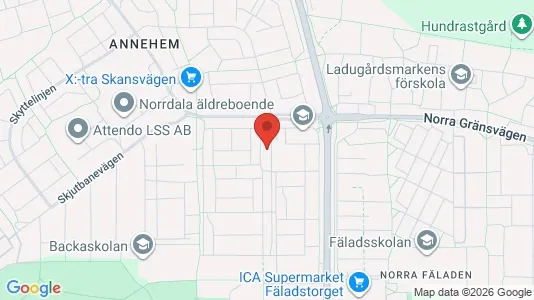 Apartments for rent i Lund - kort over placeringen