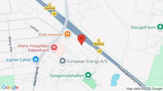 Apartments for rent i Søborg - kort over placeringen