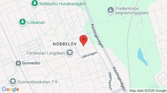 Apartments for rent i Lund - kort over placeringen