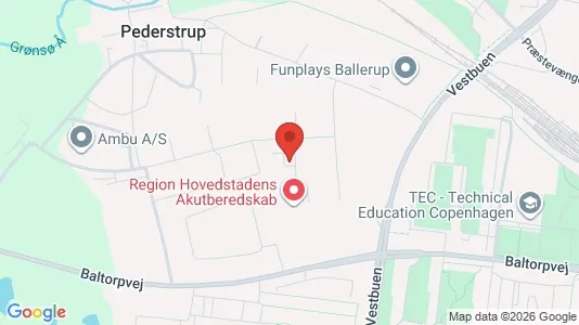Apartments for rent i Ballerup - kort over placeringen