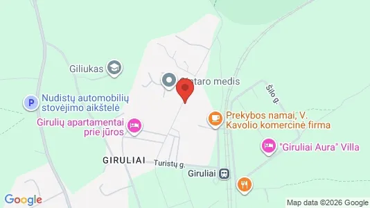 Apartments for rent i Klaipėda - kort over placeringen