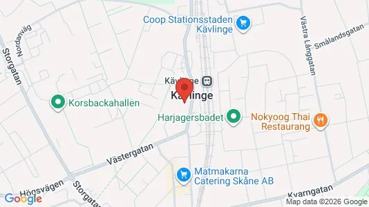 Rooms for rent i Kävlinge - kort over placeringen