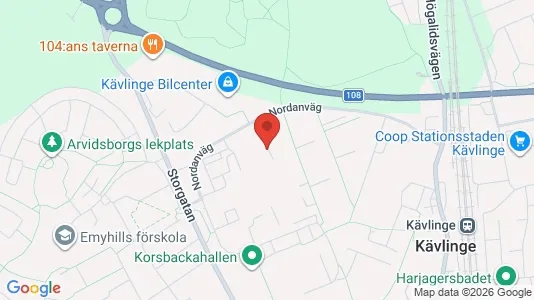 Apartments for rent i Kävlinge - kort over placeringen