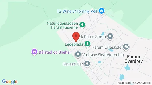 Apartments for rent i Farum - kort over placeringen