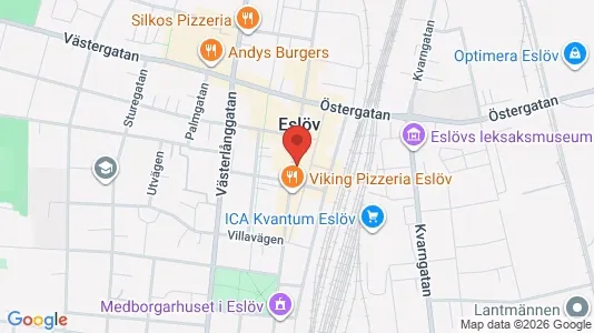 Apartments for rent i Eslöv - kort over placeringen