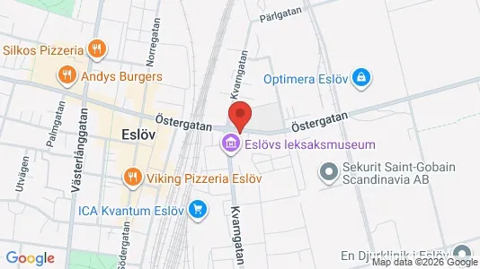 Apartments for rent i Eslöv - kort over placeringen