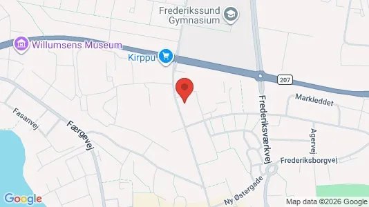 Apartments for rent i Frederikssund - kort over placeringen