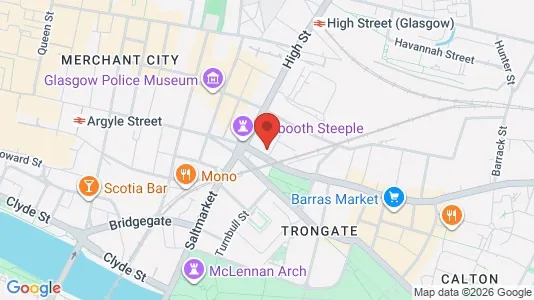 Apartments for rent i Glasgow - Lanarkshire - kort over placeringen