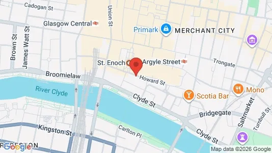Apartments for rent i Glasgow - Lanarkshire - kort over placeringen