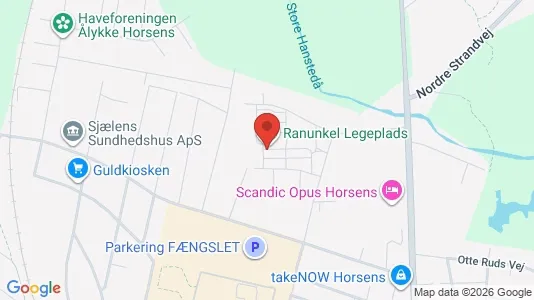 Apartments for rent i Horsens - kort over placeringen