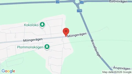 Apartments for rent i Landskrona - kort over placeringen