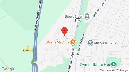 Apartments for rent i Kokkedal - kort over placeringen