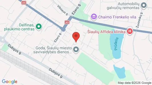 Apartments for rent i Šiaulių m. sav. - kort over placeringen