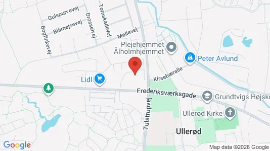 Apartments for rent i Hillerød - kort over placeringen