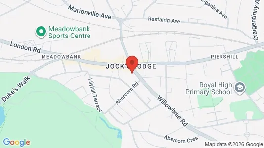 Apartments for rent i Edinburgh - Midlothian - kort over placeringen