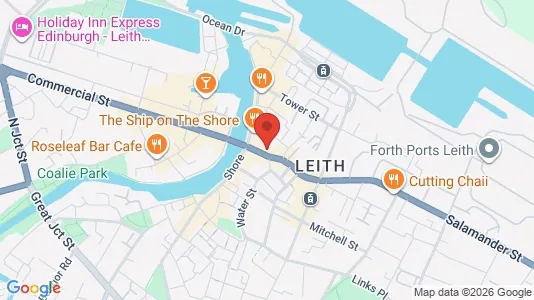 Apartments for rent i Edinburgh - Midlothian - kort over placeringen
