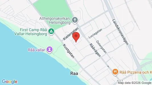 Apartments for rent i Helsingborg - kort over placeringen