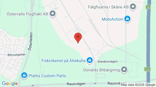 Apartments for rent i Helsingborg - kort over placeringen
