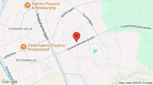 Apartments for rent i Kristianstad - kort over placeringen