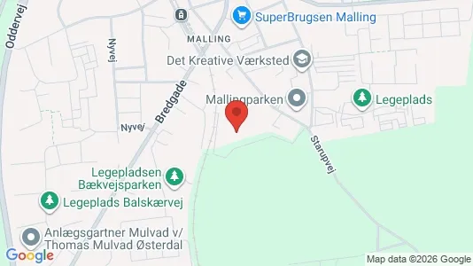Apartments for rent i Malling - kort over placeringen