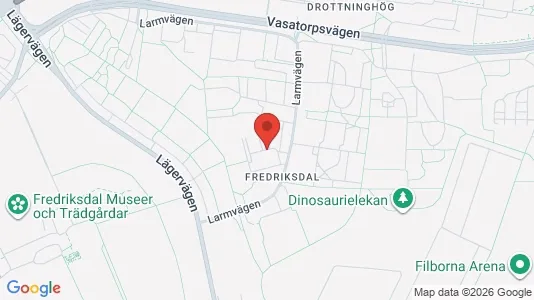 Apartments for rent i Helsingborg - kort over placeringen