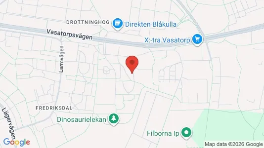 Apartments for rent i Helsingborg - kort over placeringen