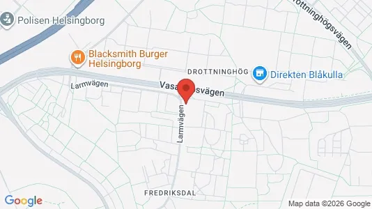 Apartments for rent i Helsingborg - kort over placeringen