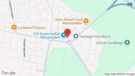 Apartments for rent i Helsingborg - kort over placeringen