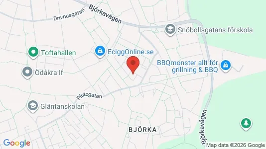 Apartments for rent i Helsingborg - kort over placeringen