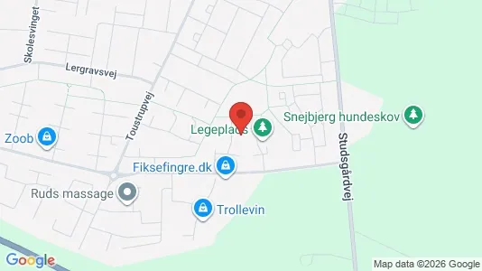 Apartments for rent i Herning - kort over placeringen