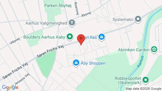 Apartments for rent i Åbyhøj - kort over placeringen
