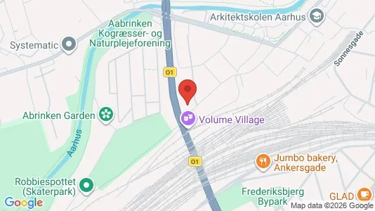 Apartments for rent i Aarhus C - kort over placeringen
