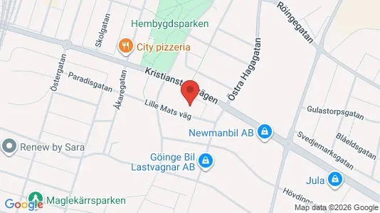 Apartments for rent i Hässleholm - kort over placeringen