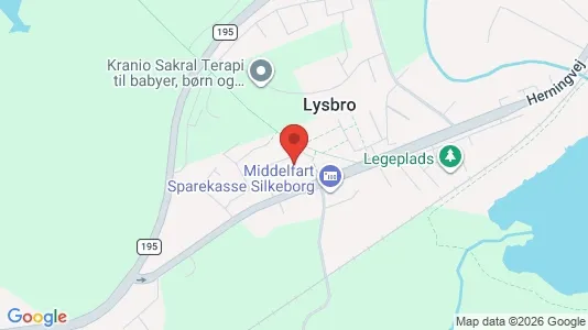 Apartments for rent i Silkeborg - kort over placeringen