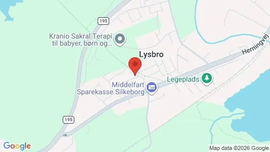 Apartments for rent i Silkeborg - kort over placeringen