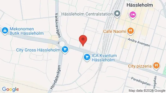 Apartments for rent i Hässleholm - kort over placeringen