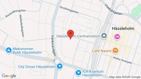 Apartments for rent i Hässleholm - kort over placeringen