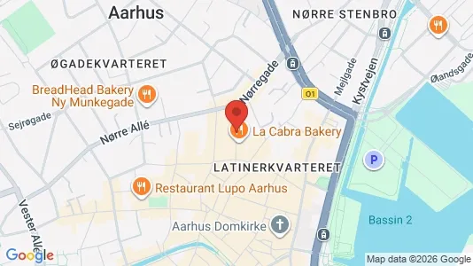 Apartments for rent i Aarhus C - kort over placeringen