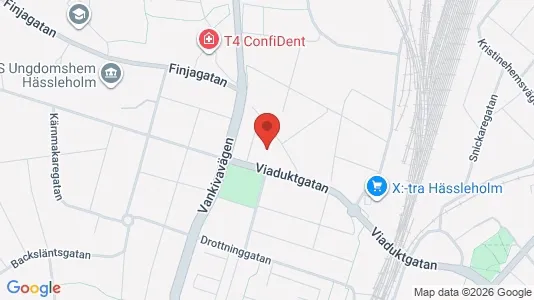 Apartments for rent i Hässleholm - kort over placeringen