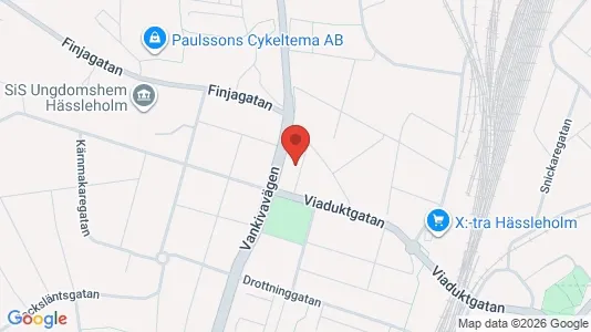 Apartments for rent i Hässleholm - kort over placeringen
